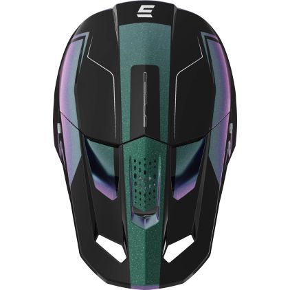 Shot Speed Fury Motocross Helmet - Chromeburner