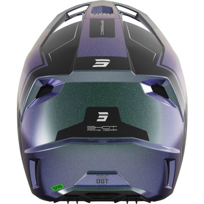 Shot Speed Fury Motocross Helmet - Chromeburner