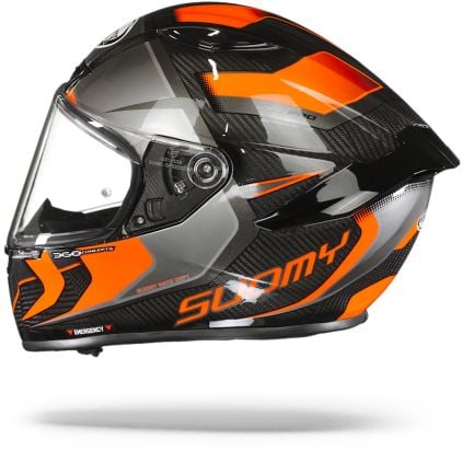 Suomy TX Pro Advance Black Orange - Chromeburner