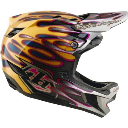 Troy Lee Designs D4 Carbon MIPS Overspray Downhill Helmet