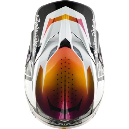 ヘリオトロープ Troy Lee Designs SE5 Composite MIPS Lined Up Motocross Helmet