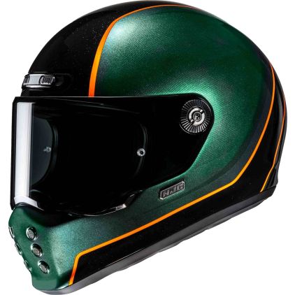 HJC V10 Hodu Helmet - Chromeburner