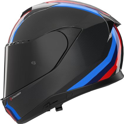 Nolan X-904 Ultra Carbon Gemini Helmet - Chromeburner