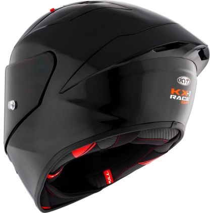 KYT KX-1 Race GP Plain Helmet - Chromeburner
