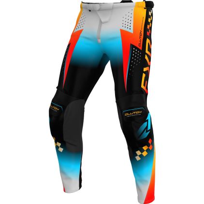 FXR Clutch Youth Motocross Pants - Chromeburner