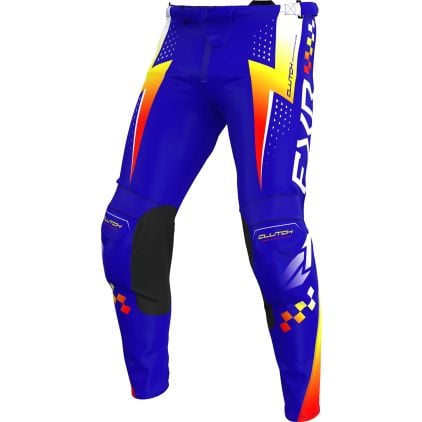 FXR Clutch Youth Motocross Pants - Chromeburner