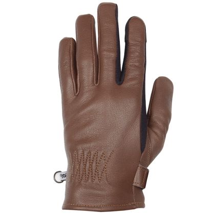 Helstons Candy Ete Choco Blue Leather Gloves