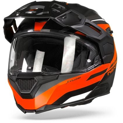 Nexx X.Vilijord Hiker Orange Grey Matt Modular Helmet