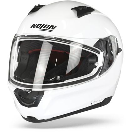 NOLAN N60-6 メタルホワイト pinlock付き Nolan N60-6 Special 15 - Chromeburner