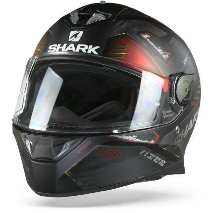 Shark Skwal 2 Venger KAR Matt Black Anthracite Red