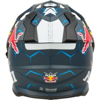 あき　Red Bull Kini Red Bull ADV 1.0 Motocross Helmet - Chromeburner