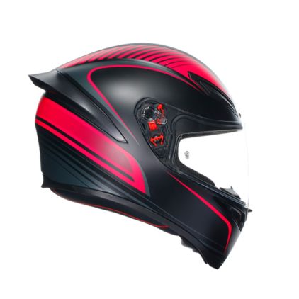 Agv K1 S E2206 Warmup Black Pink 026 - Chromeburner