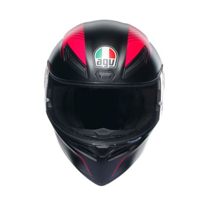 Agv K1 S E2206 Warmup Black Pink 026 - Chromeburner