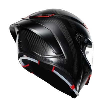 AGV フルフェイスヘルメット ブラック/レッド新品ミラーシルド付き AGV Pista GP RR MPLK Intrepido Matt Carbon Black Red Full Face
