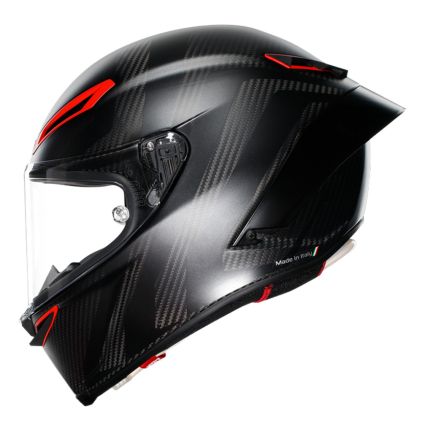 AGV Pista GP RR MPLK Intrepido Matt Carbon Black Red Full Face