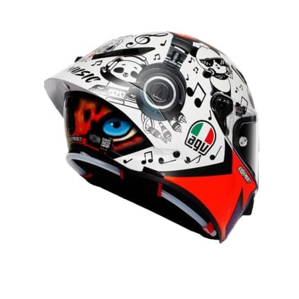 AGV Pista GP RR Guevara Motegi 2022 Replica Helmet - Chromeburner