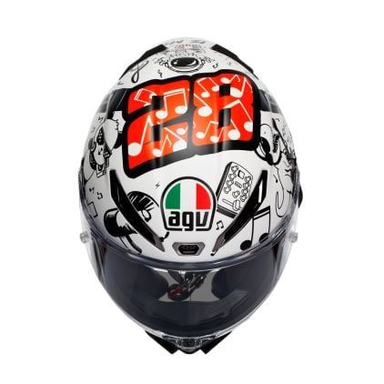 AGV Pista GP RR Guevara Motegi 2022 Replica Helmet - Chromeburner AGV Pista GP RR Guevara Motegi 2022 Replica Helmet - Chromeburner