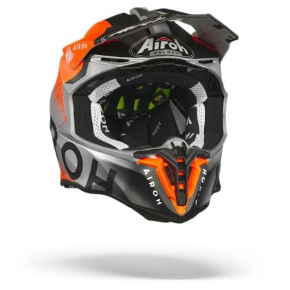 Airoh Twist 2.0 Bit Orange Grey - Chromeburner