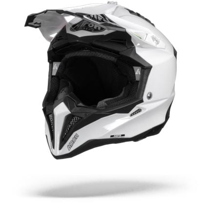 Airoh Aviator 3 White Offroad Helmet