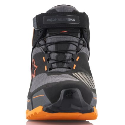 Alpinestars CR-X Drystar Riding Shoes Black Light Brown Orange
