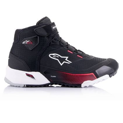 Alpinestars Cr-X Women'S Drystar Riding Shoes Black White Diva