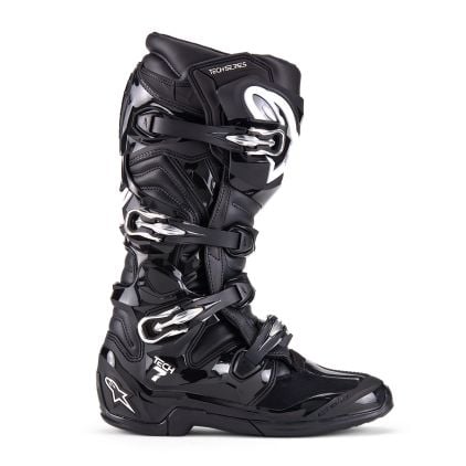 Alpinestars Tech 7 Boots Black - Chromeburner