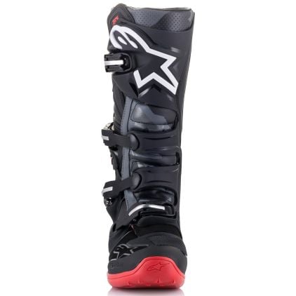 Alpinestars Tech 7 Black Cool Gray Red - Chromeburner