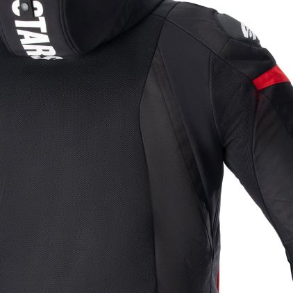 Alpinestars Zaca Air Jacket Black White Red Fluo - Chromeburner
