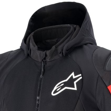 Alpinestars Zaca Air Jacket Black White Red Fluo - Chromeburner