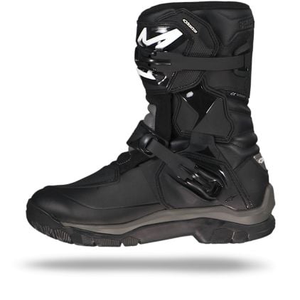 Alpinestars Belize Drystar Black Motorcycle Boots - Chromeburner