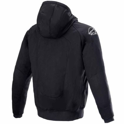 Alpinestars Chrome Ignition Hoodie Black Red Fluo - Chromeburner