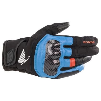 Alpinestars Honda Smx Z Drystar Glove Black Blue Bright Red