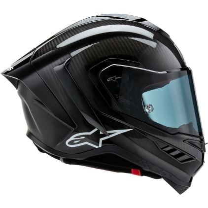 Alpinestars Supertech-R10 ソリッドブラック Alpinestars Supertech R10 Black Carbon M&G Full Face Helmet