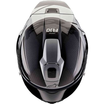Alpinestars Supertech R10 Element Black Carbon Silver Black Glossy
