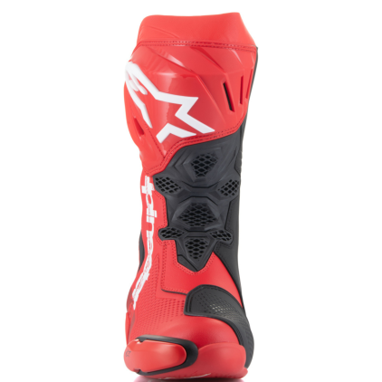 Alpinestars Supertech R Vented Boots Bright Red Red Fluo
