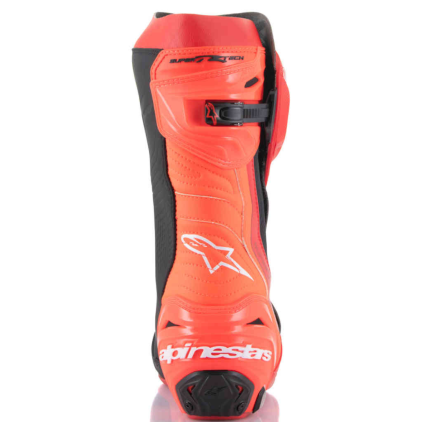 Alpinestars Supertech R Vented Boots Bright Red Red Fluo