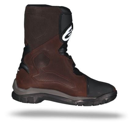 Alpinestars Belize Drystar Brown Black Oiled Leather Motorcycle