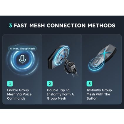 ASMAX F1 シングルパック コミュニケーションシステム ASMAX F1 Plus Bluetooth Communication System Single Pack