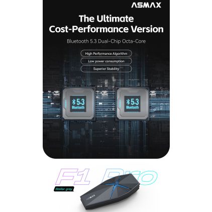 ASMAX F1 Pro Bluetooth Communication System Duo Pack - Chromeburner
