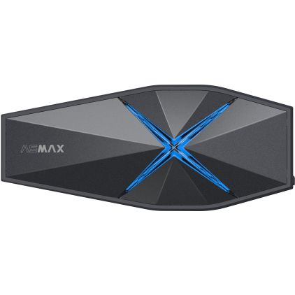 ASMAX F1 Pro Bluetooth Communication System Single Pack - Chromeburner