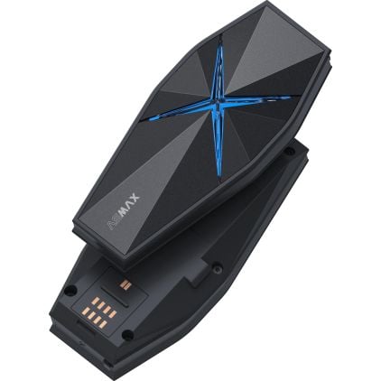 ASMAX F1 Pro Bluetooth Communication System Single Pack - Chromeburner