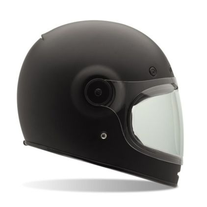 Bell Bullitt Solid Matte Black Helmet Full Face - Chromeburner