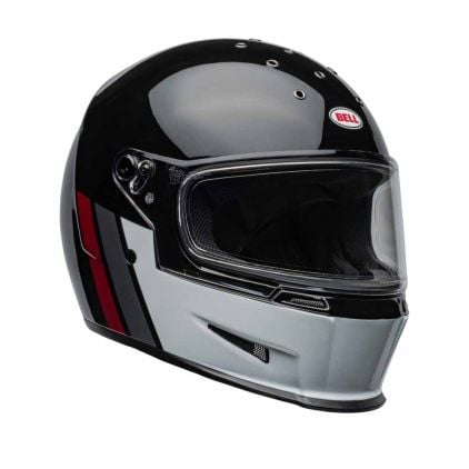 BELL eliminator サイズM 美品 Bell Eliminator Black White Full Face Helmet - Chromeburner