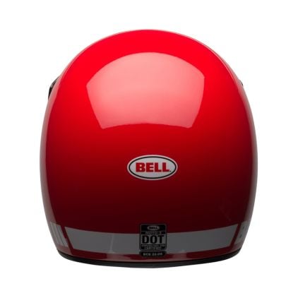 Bell Moto-3 Classic Solid Gloss Red Helmet Full Face - Chromeburner