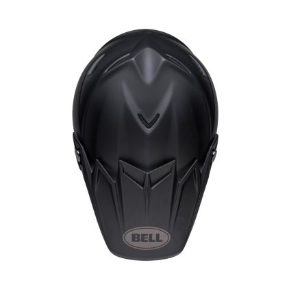 Bell Moto-9S Flex Solid Matte Black Helmet Full Face - Chromeburner