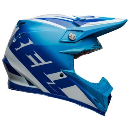 Bell Moto9S Flex Rail Blu - Chromeburner