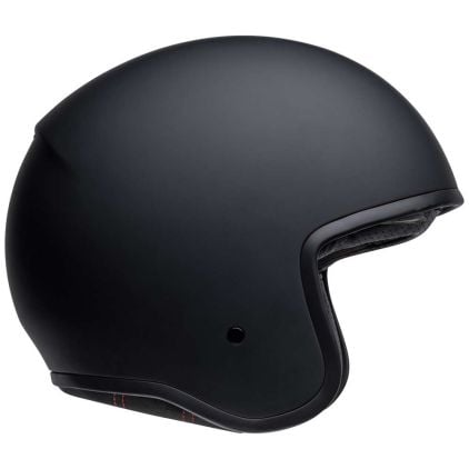 Bell Tx 501 Matte Black Open Face Helmet - Chromeburner