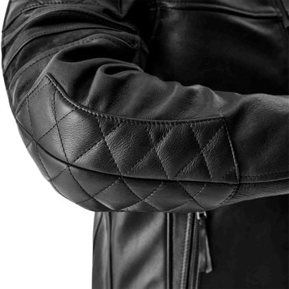 RST Hillberry D3O Motorcycle Leather Jacket - Chromeburner