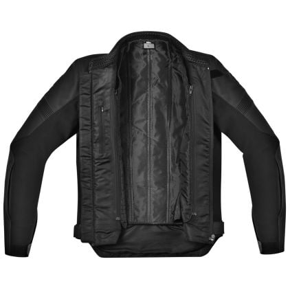 Bogotto Black-X V2 Black Leather Jacket - Chromeburner