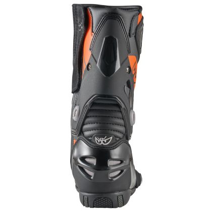 Berik Shaft 3.0 Black Orange Motorcycle Boots - Chromeburner